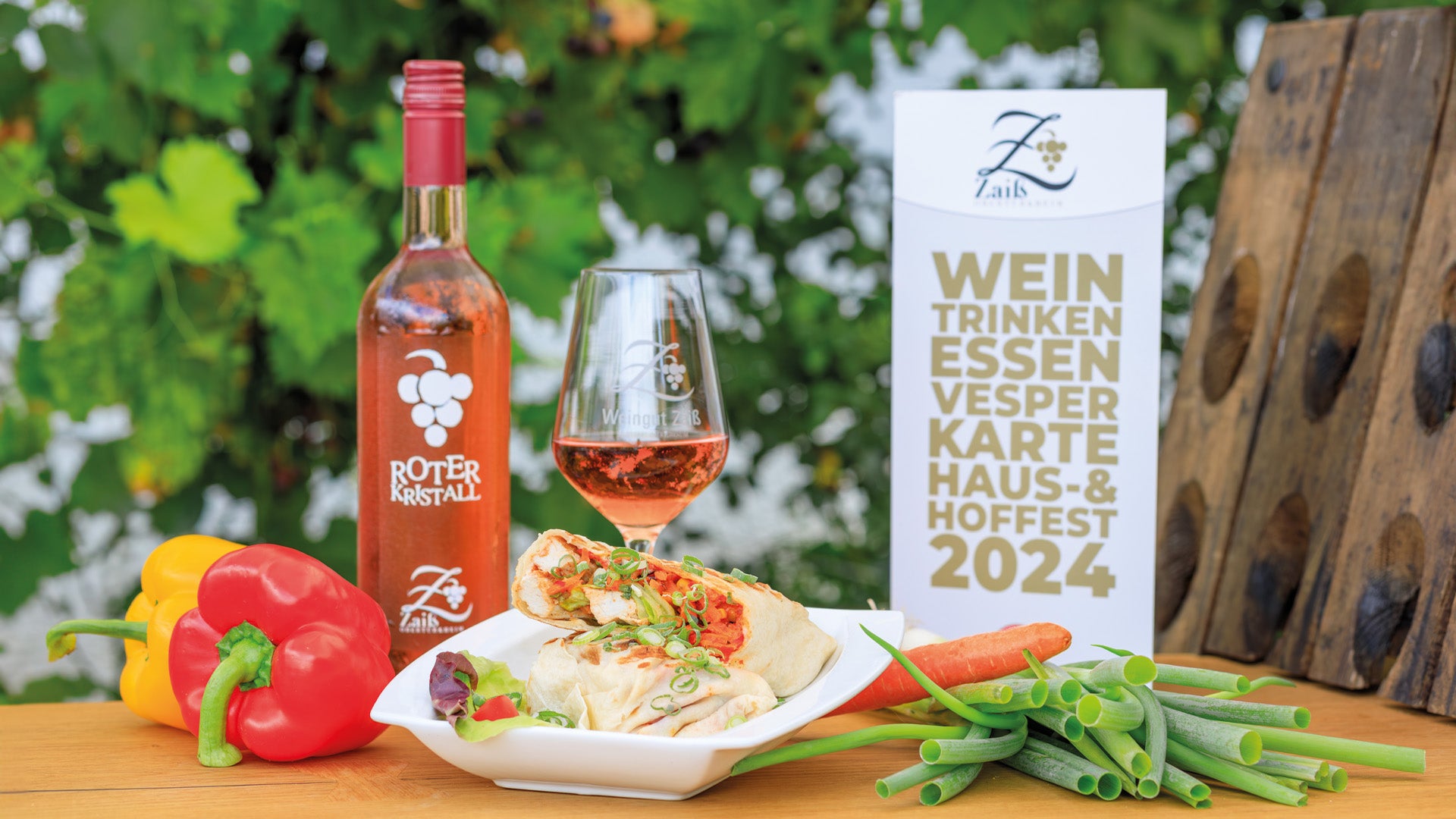 Wrap mit Pute | Haus- & Hoffest | Weingut Zaiß