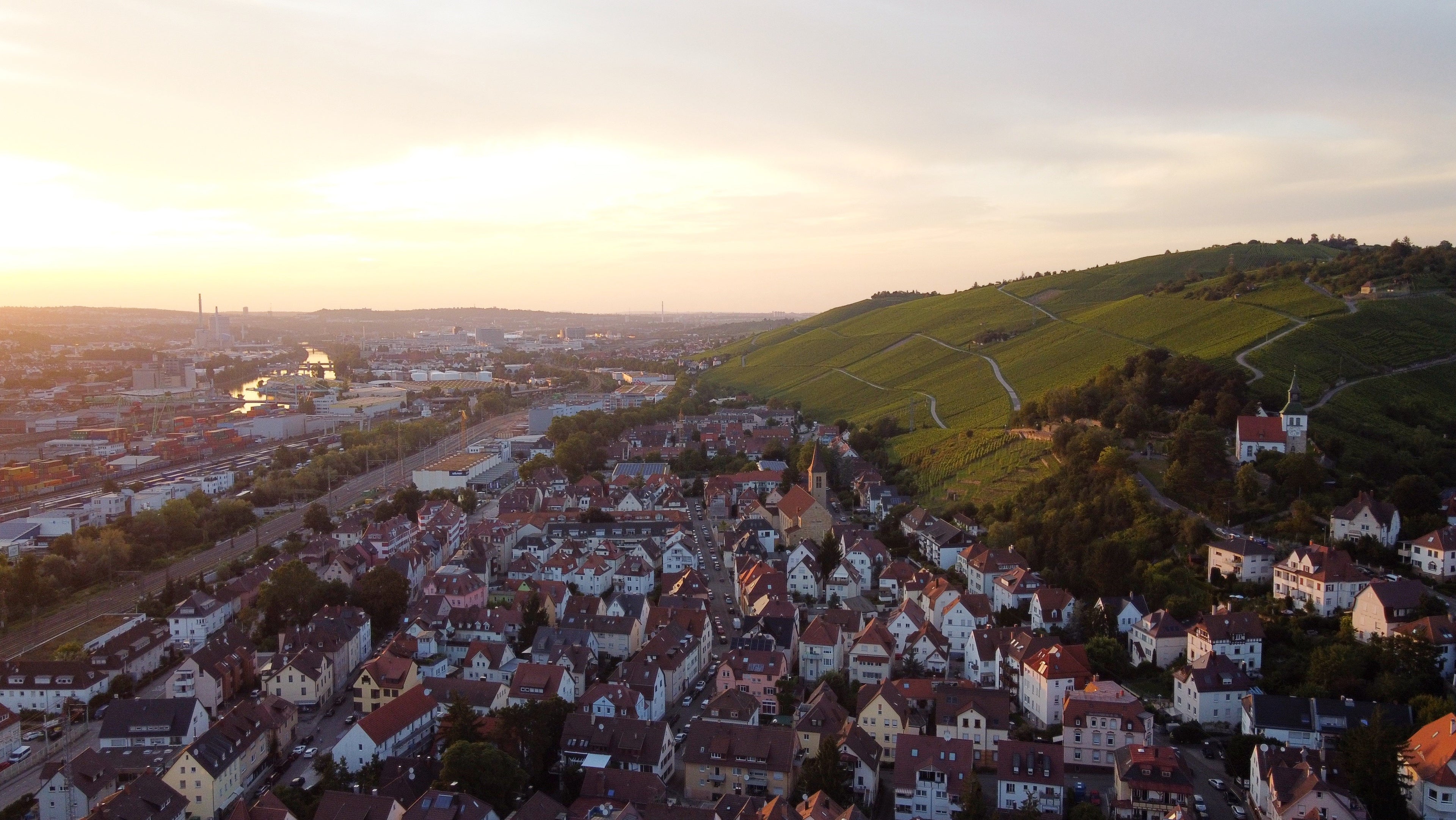 Blick über Obertürkheim | Weingut Zaiß | Stuttgart-Obertürkheim