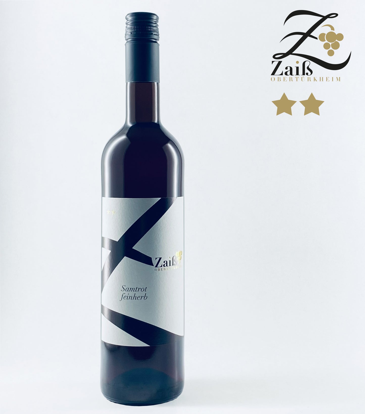 Samtrot ** QbA feinherb - Rotwein