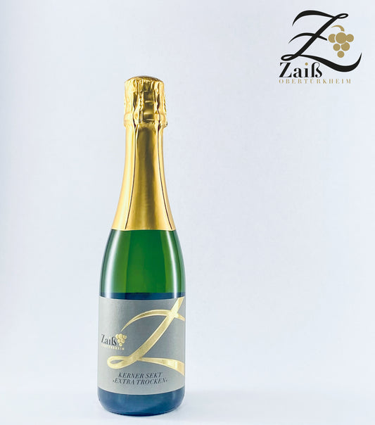 Kerner Sekt extra trocken 0,375 Liter Flasche