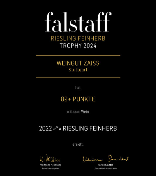 Falstaff Riesling feinherb Trophy 2024