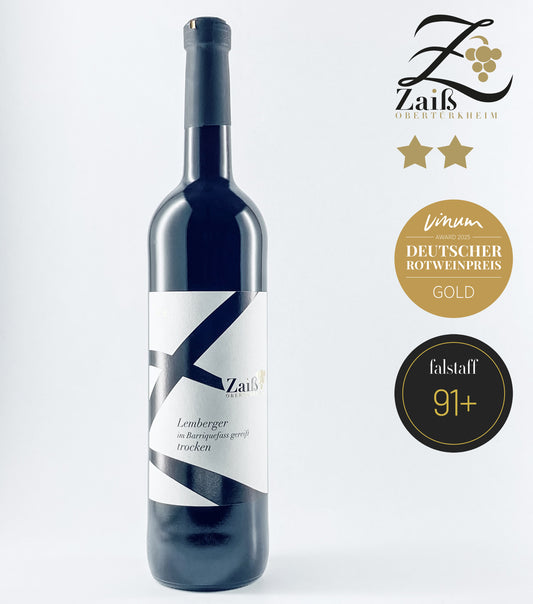 Lemberger ** QbA trocken -Barrique- Rotwein