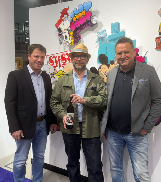 TOM BOSTON "CHEERS TO ART!" Lemberger ** 0.75l - Limited Edition (25 Stück signiert)