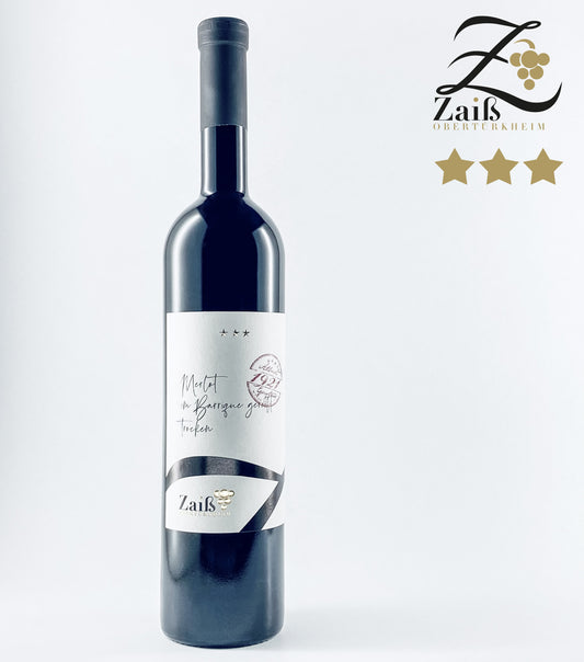Merlot "Gustav Albert 1921" *** QbA trocken -Barrique- Rotwein