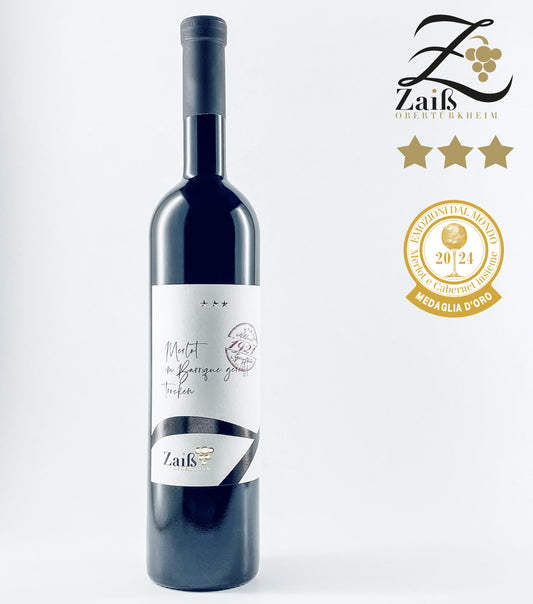 "Albert Gustav 1921" Merlot *** QbA trocken -Barrique-