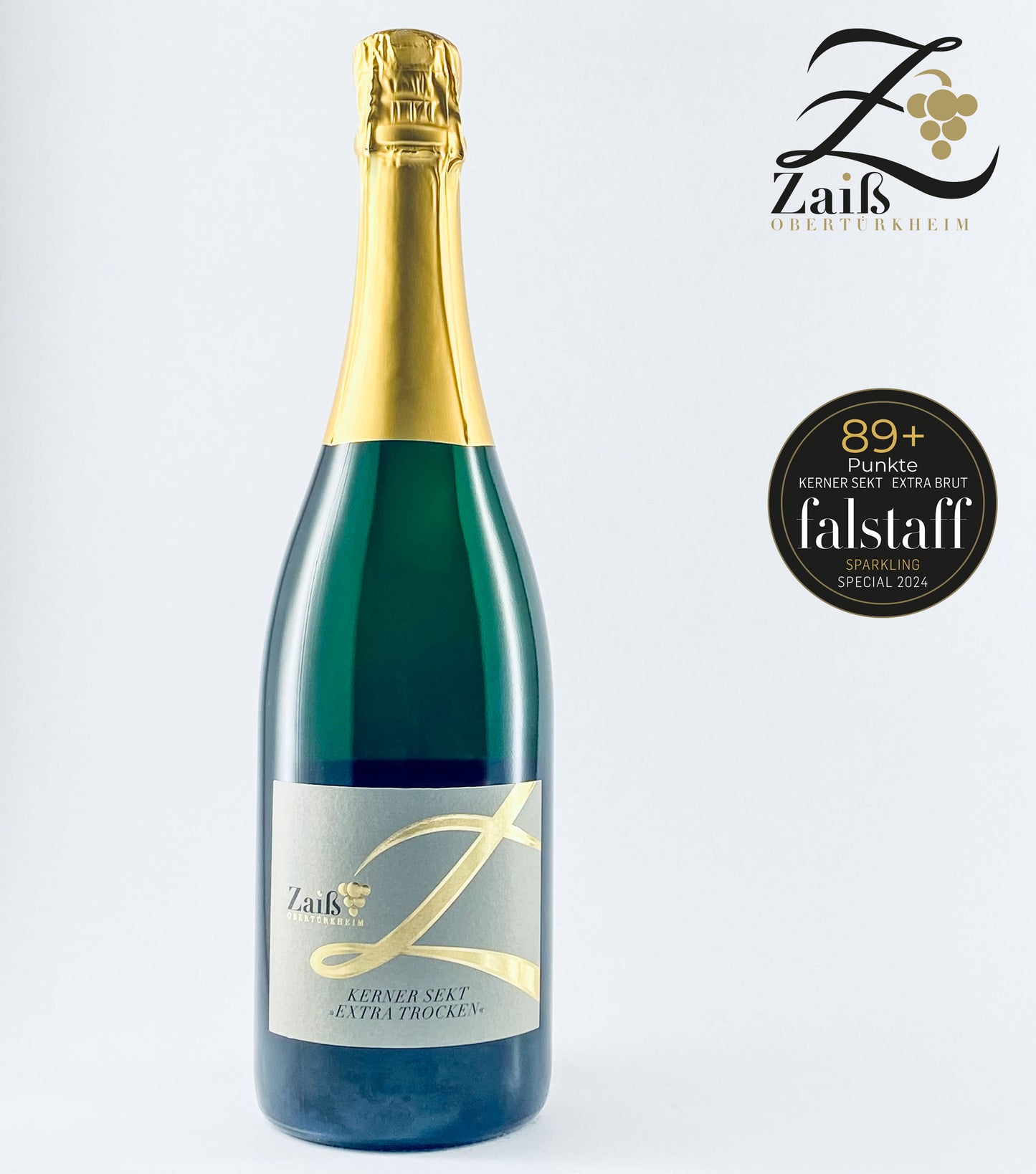 Kerner Sekt extra trocken 0,75 Liter Flasche