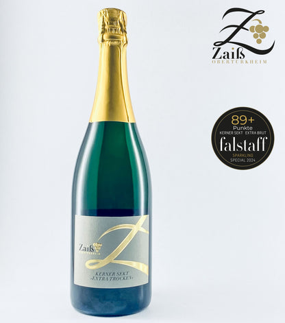 Kerner Sekt extra trocken 0,75 Liter Flasche