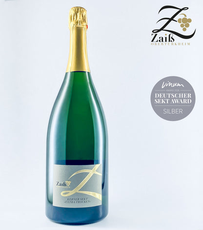 Kerner Sekt extra trocken 1,5 Liter Magnum-Flasche