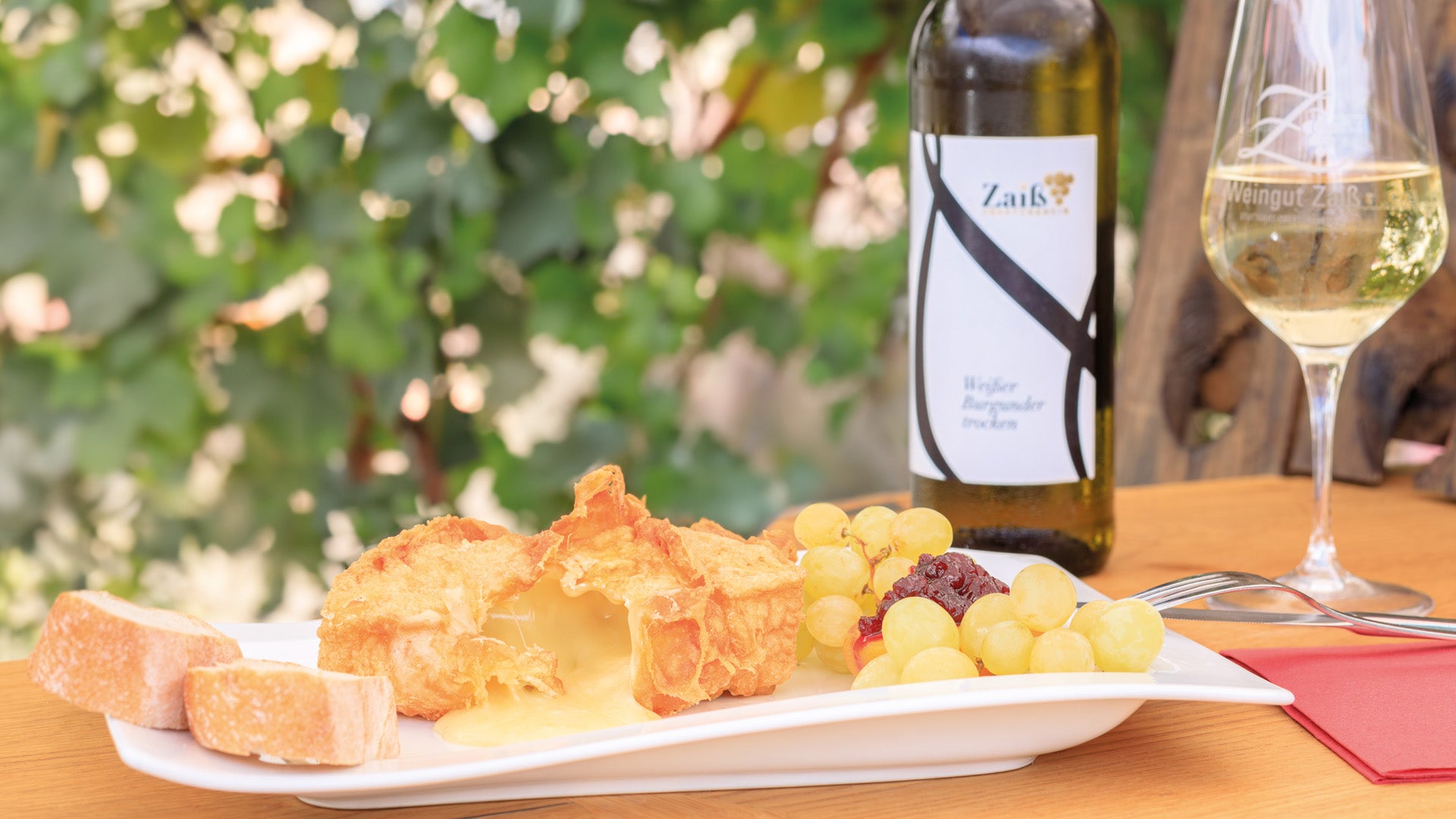 Camembert im Bierteig | Haus- & Hoffest | Weingut Zaiß