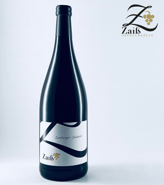 Lemberger feinherb in der Literflasche