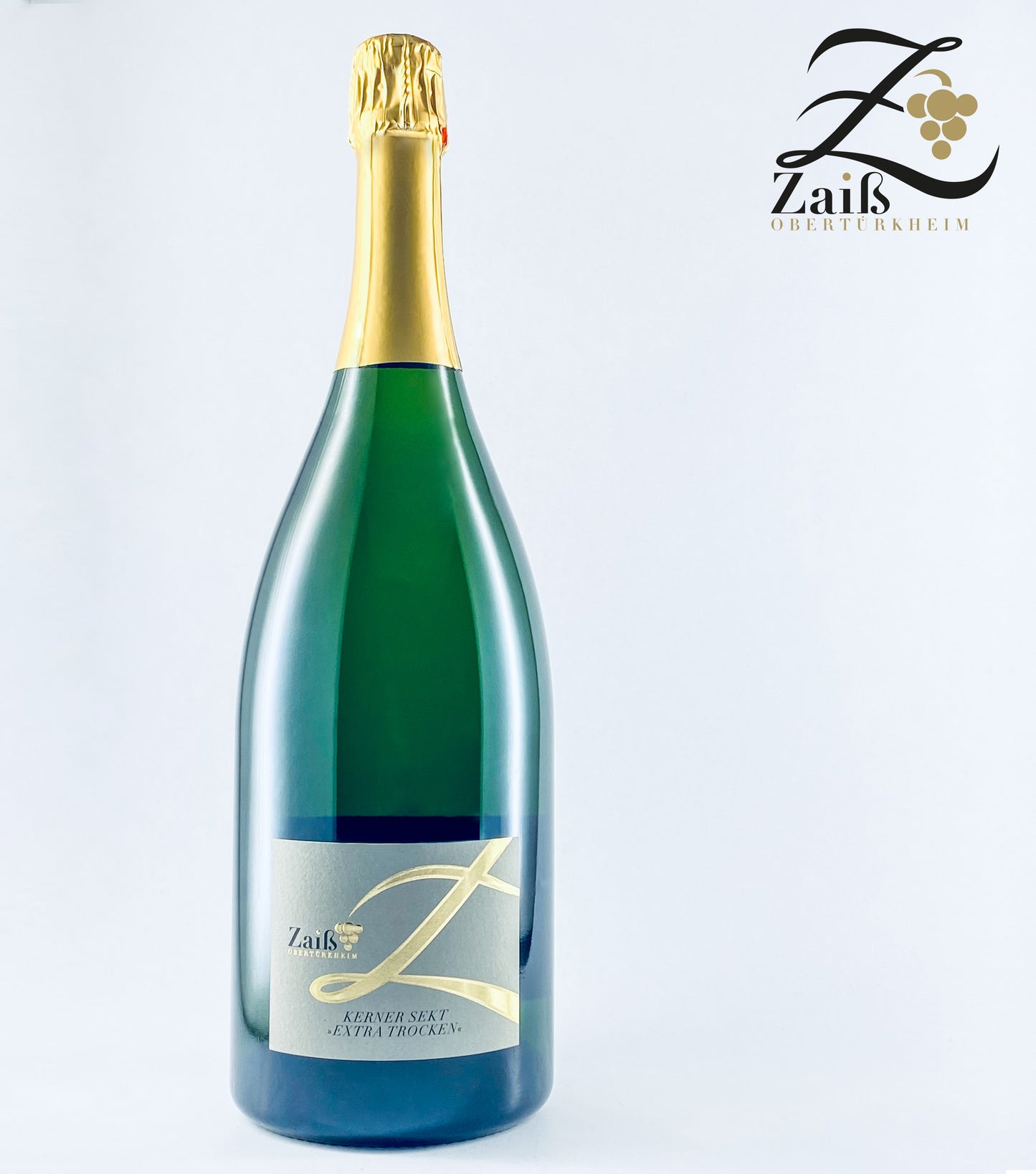 Kerner Sekt extra trocken 1,5 Liter Magnum-Flasche